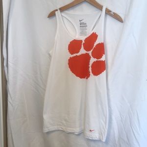 Nike Clemson racer back tank